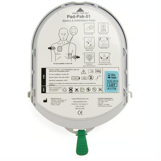 Replacement adult AED pads.