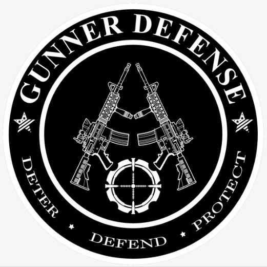 Gunner Defense logo.